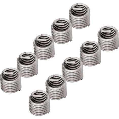 Insert fileté STIER, acier inoxydable M8 x 1,25 1,5d 10 pièces (1/5)