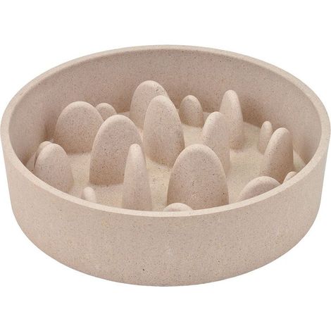 Bol de bambou slow beige 800 ml, 17,5 cm