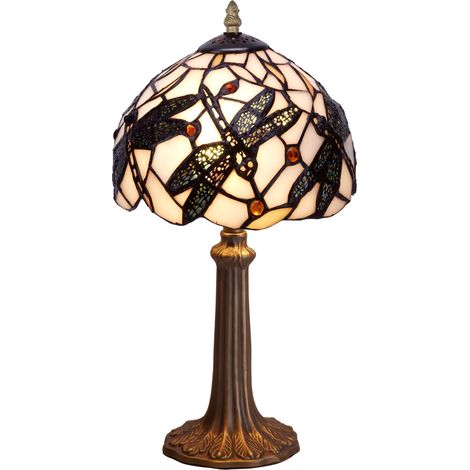 Petite lampe de table en forme de Tiffany diamètre 20 cm Série Pedrera