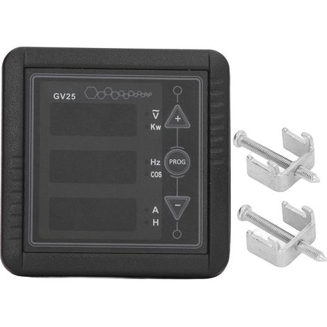 Générateur Diesel Compteur Numérique AC Tension Ampère Fréquence Puissance Temps Testeur Panneau 85‑265V (1/5)