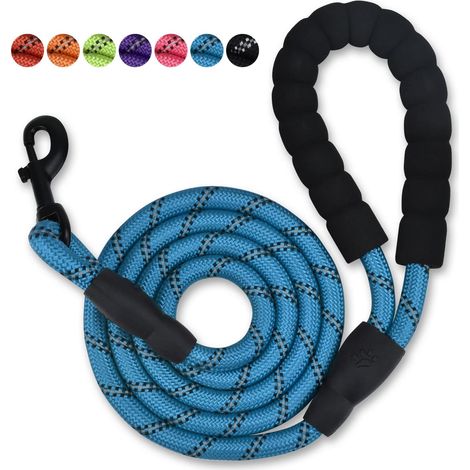 HUNDELEINE BLAU STARK DICKES SEIL 150CM