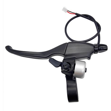 Brake handle with bell compatible with Huanxi HX X7/X8/X9 (X7) electric scooters. Bell included. (1/4)