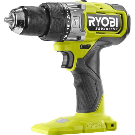 Ryobi – Perceuse-visseuse à percussion 18V 95Nm – Moteur Brushless – 24 réglages de couple – Mandrin 13mm – SKU 5133006489