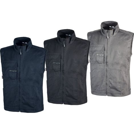 Gilet da lavoro U-Power Wave-Blu-L - Blu - 