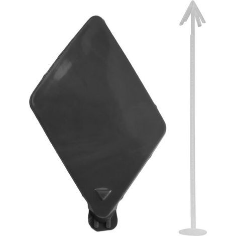 Cache-anneau d'attelage de remorque pour pare-chocs avant BMW Série 5 F10, F11, F18 520I, 528I, 535I, 550I (modèles 2011, 2012, 2013) (Référence : 51117246868) (1/3)