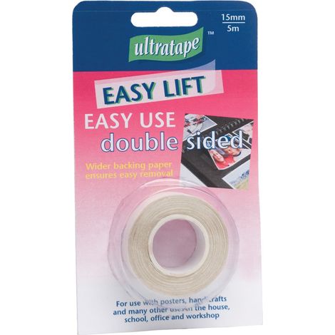 Ultratape Nastro biadesivo 15 mm x 5 m