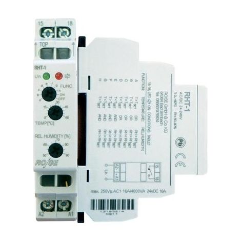 Rose LM RHT-1 termostato e higróstato rosa 230 V