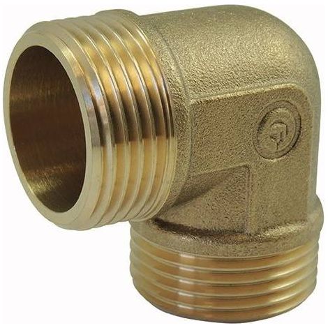 Coude Male / Male en laiton Ø 3/8 pouce (1/2)