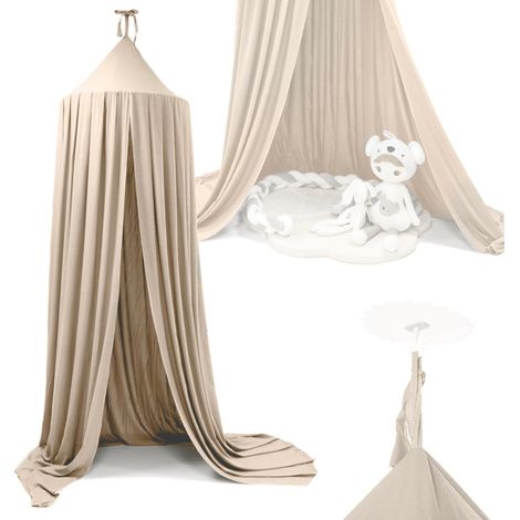 Tenda tipi tenda a baldacchino appesa beige