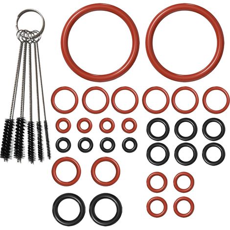 30 Pièces Joint Torique En Silicone, Joint Torique Machine à Café, Avec 5 Brosses De Nettoyage, Pour Valve De Support, Vapeur, D'échappement (1/5)