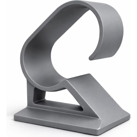 Soporte para relojes, gris, minimalista, soporte de escritorio, soporte para tocador.