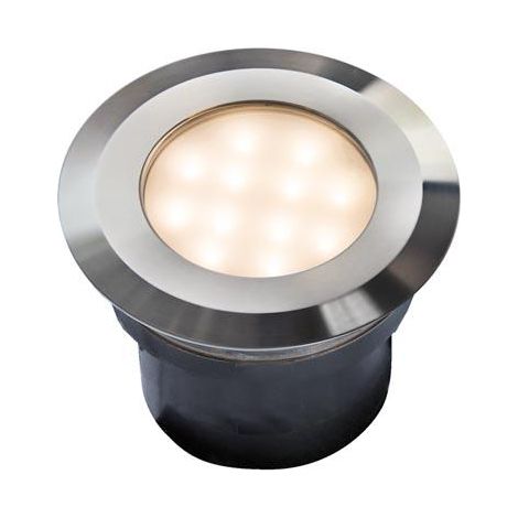 Perel Gavia foco empotrable acero inoxidable LED exterior