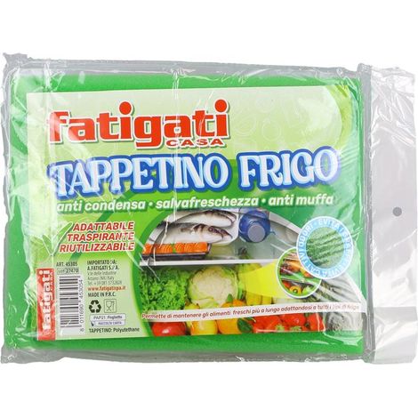 TAPPETINO FRIGO 30X47 CM ANTI CONDENSA ADATTABILE TRASPIRANTE E RIUTILIZZABILE COLORE VERDE