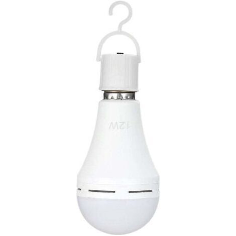 Ampoule LED 12W 60W AC100 240V Équivalent 6000K Extérieur Lustre Blackout Camping Garden Party 1pc (1/5)