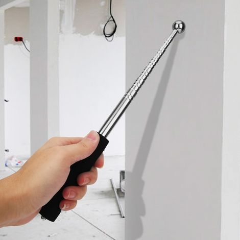 Marteau d'inspection télescopique 115 cm pour détection de cavités, test de décoration maison (1/5)