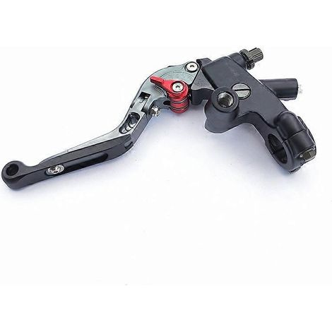 Convient pour moto Honda CB300R, levier de frein et d'embrayage modifié, ensemble de poignée de klaxon d'embrayage (gris gauche) (1/5)