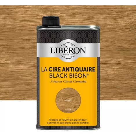 Cire antiquaire LIBÉRON Black Bison Noyer (liquide) 0,5 L (1/4)