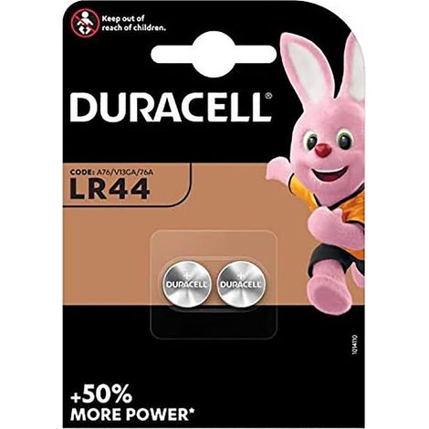PILA DURACELL BOTON LITIO LR44 BL.2 - EHLIS (1/2)