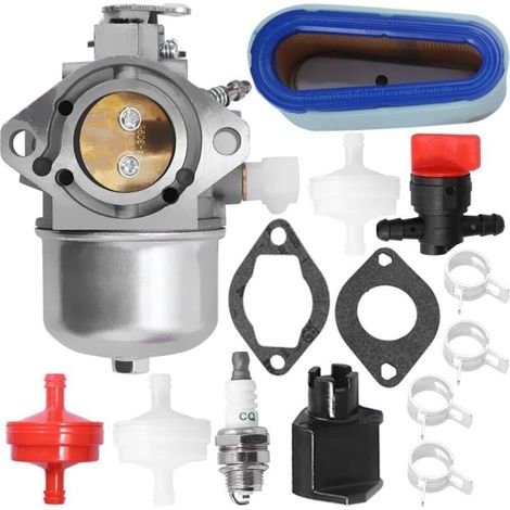 Kit de remplacement de carburateur pour tracteur tondeuse BS 699831 694941 28D700 28M700 28R700 28T700 avec joint de filtre à air (1/5)