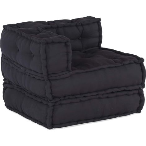 Modulare Sofagarnitur 4 pcs Anthrazit Stoff