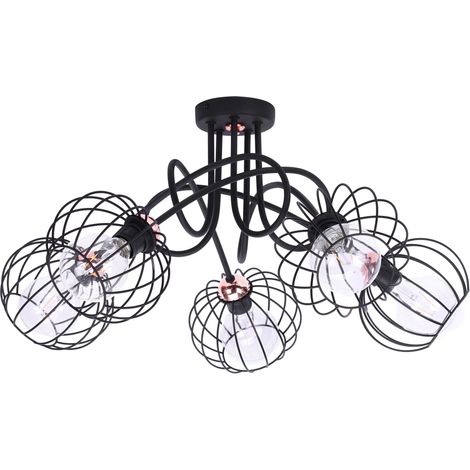Retro Hängelampe Industrial Kupfer Loft Edison (1/5)