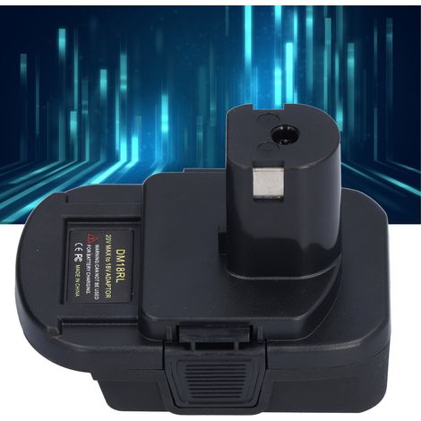 DM18RL Akkuadapter für Dewalt 18V Elektrowerkzeuge an Ryobi Lithium-Ionen-Werkzeuge (1/5)