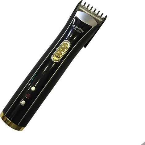 TRADE SHOP - Rasoio Tagliacapelli Regola Barba Professionale Senza Filo Ricaricabile Sn-6200 - (1/4)