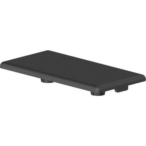 Capuchon Noir, Diamètre de tube de 4.5mm, Profilé de 20 x 40 mm ( Prix pour Sachet de 10 )