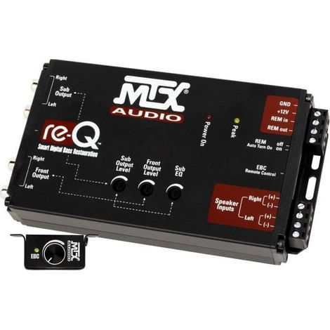 Procesador de alta gama entradas de alto nivel a salidas RCA - MTX AUDIO - re-Q