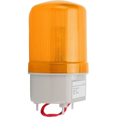 Lampe d'alarme clignotante à DEL BERM, lampe de secours 220 V CA BEM-1101 Jaune (1/5)