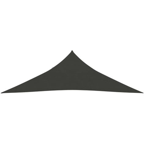 INLIFE Voile d'ombrage 160 g/m² Anthracite 4x4x4 m PEHD (1/5)
