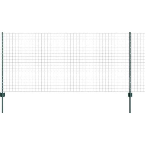 Maison Exclusive - Geschweißter Drahtzaun 25 x 1 m (B x H) PVC-be