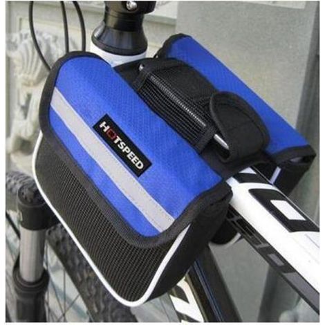(1 Stück) Fahrradtasche, Fronttasche, Mountainbike-Tasche, Handytasche, Oberrohrtasche, wasserdichte Satteltasche, Zubehör