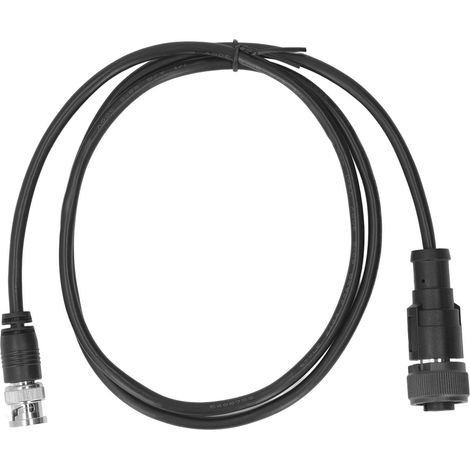 Prise moulée droite blindée C10 à 2 broches vers câble de connecteur mâle BNC 2Cx22AWG adaptateur électrique en PVC (1/5)