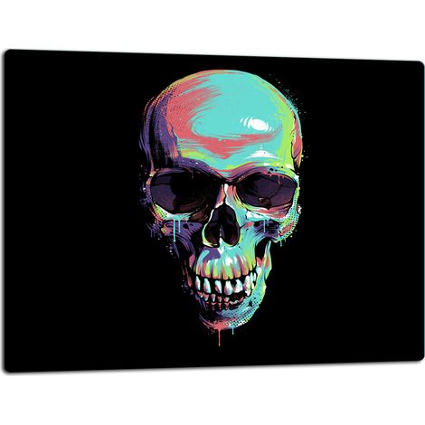 Glasschneidebrett 52x40 schwarz (1/5)