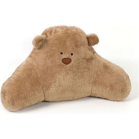 Coussin de voiture en peluche douce et confortable, motif ours mignon, pour soulager le stress et soutenir les bras et la taille des conducteurs. (1/5)