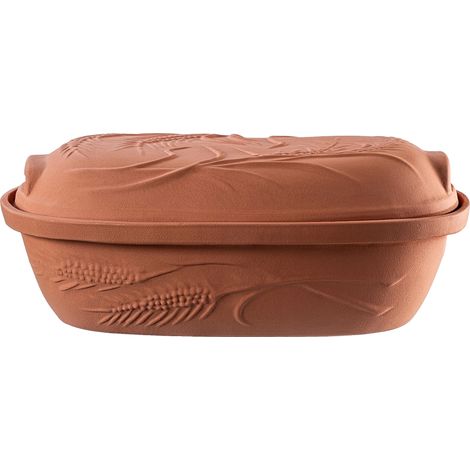 Pot Romain en Argile, Matériau Naturel Durable, Design Écologique, Marron (1/5)