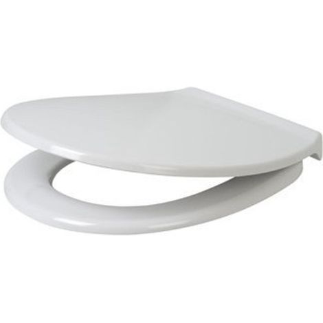Plieger Royal abattant WC - avec couvercle - fermeture douce et déverrouillage rapide - duroplast blanc (1/5)