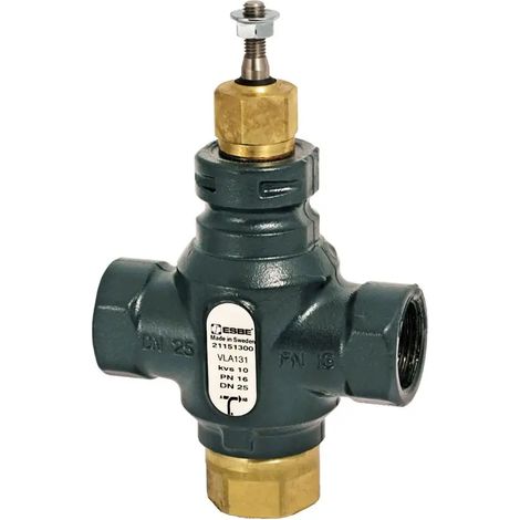 ESBE Vanne linéaire 3 voies VLA131, DN32, Kvs16, Rp1.1/4", 21151400