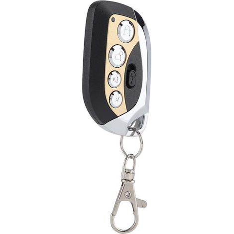 Télécommande universelle 433 MHz pour ouvre-porte de garage avec système de clonage de sécurité et serrure à clé (1/5)