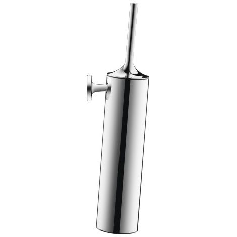 Duravit Starck T - Scopino WC a parete con supporto, cromo 0099461000 (1/2)