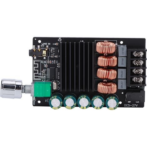 2 x 100 W Hochleistungs-HiFi-Stereoverstärker, Digitalverstärker 2.0, Bluetooth 5.0 Zubehör (1/5)