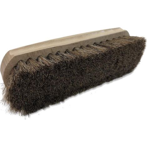 Brosse Crin de Cheval Naturel Saphir, 18 cm CRIN BLANC