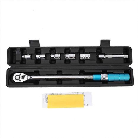 Verstellbarer Drehmomentschlüssel für Fahrradreparaturen, Handwerkzeugset, 1/2-Zoll-Drehmomentschlüssel für Fahrräder, 20–210 Nm (1/5)