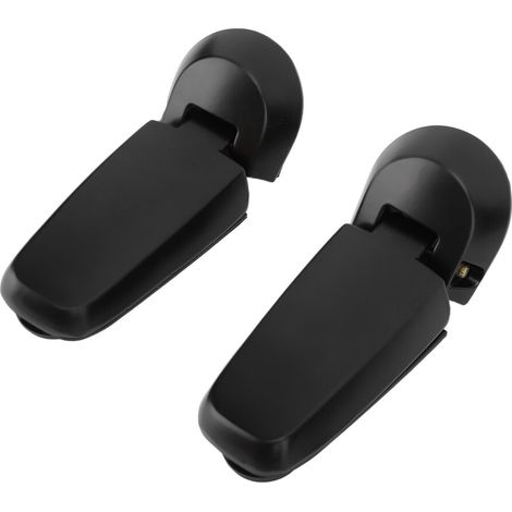 Adecuado para kits de bisagras de ventana trasera, compatible con Ford Explorer, compatible con el lado izquierdo y derecho, diseño duradero, materiales plásticos y metálicos de alta resistencia, ajus
