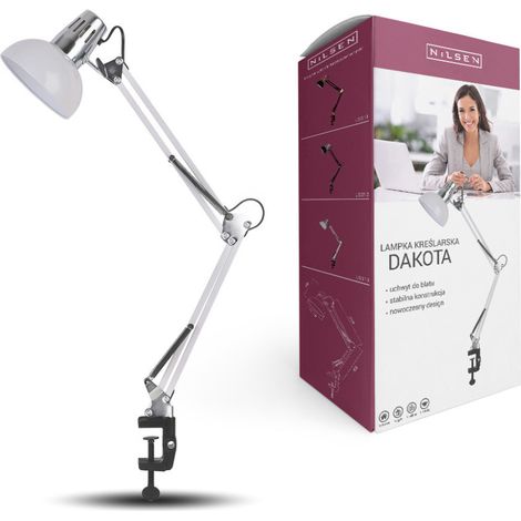 LAMPADA DA DISEGNO E27 DAKOTA Bianca (1/3)