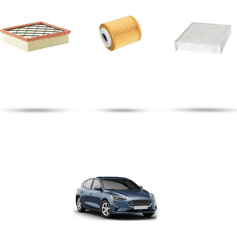 Kit tagliando 3 filtri compatibile con Ford Focus IV 1.5 Ecoblue 88kw dal 2018 (1/4)