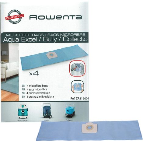 Ersatzteil - Lot de 4 sacs microfibre Colle -  - ROWENTA, CALOR