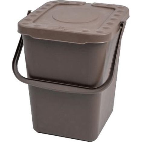 PATTUMIERA ECOPLUS CHIUSA 10 lt - cm 24x25,5x29,5h