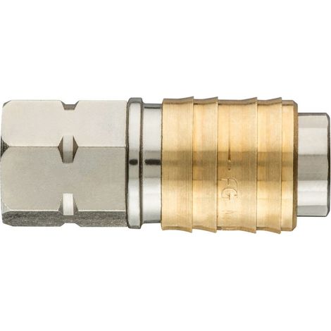 Connettore rapido per compressore con filettatura interna da 3/8". (1/5)